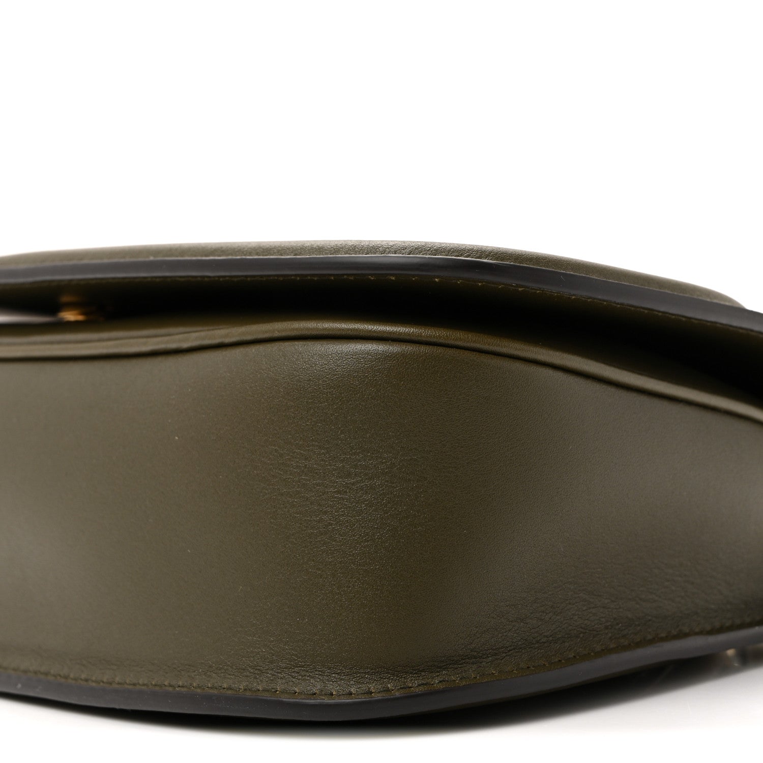 Roxy Calfskin Medium Blondie Top Handle Bag Forest Green