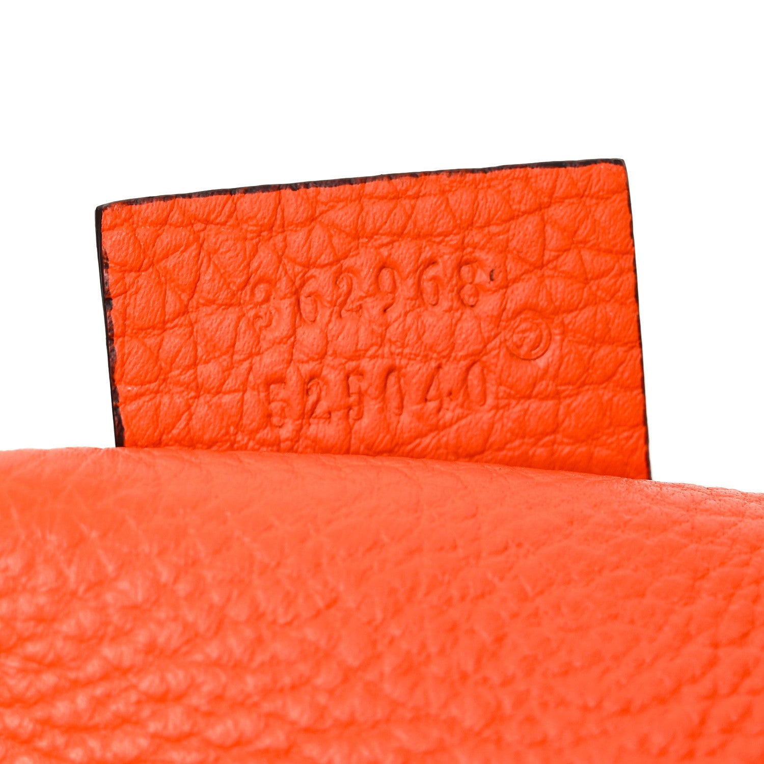 Soft Grained Calfskin Large Jackie Hobo Orange