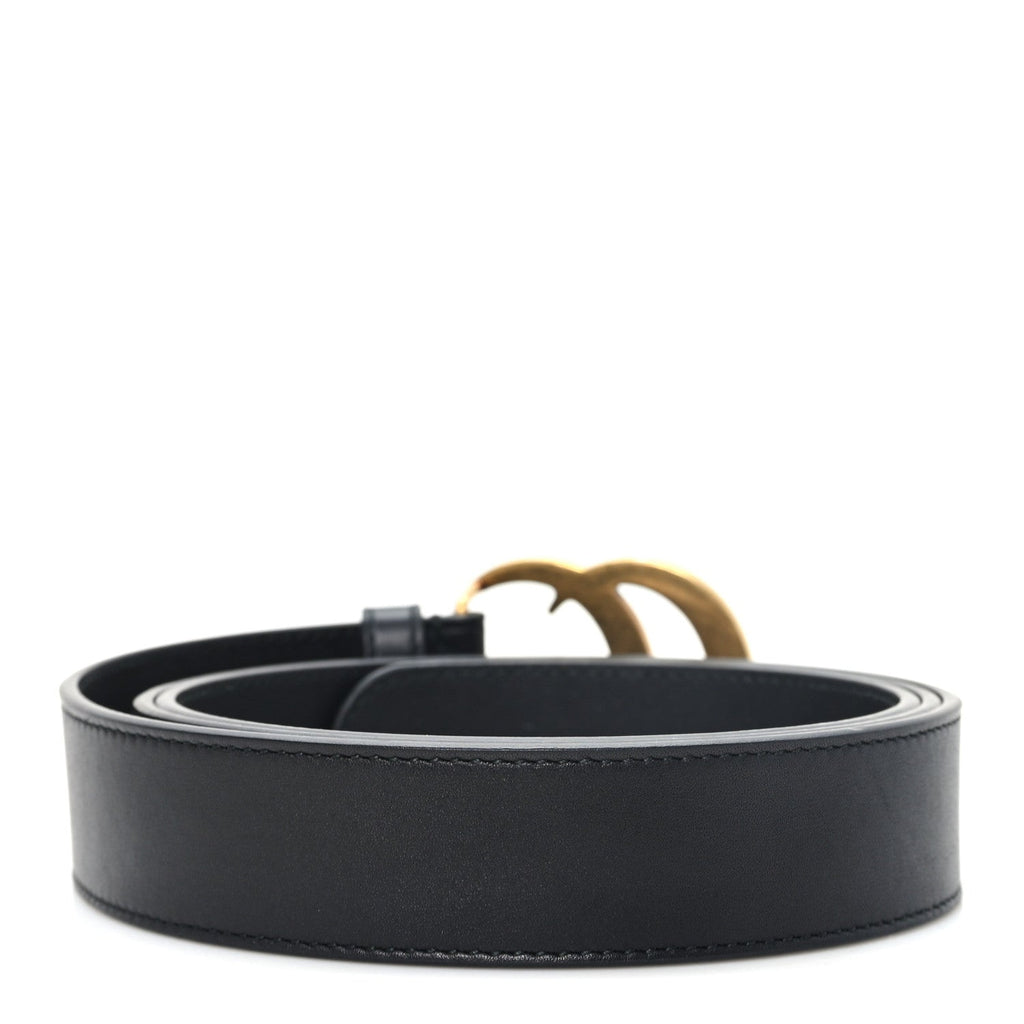 Calfskin Double G 30mm Belt 105 42 Black