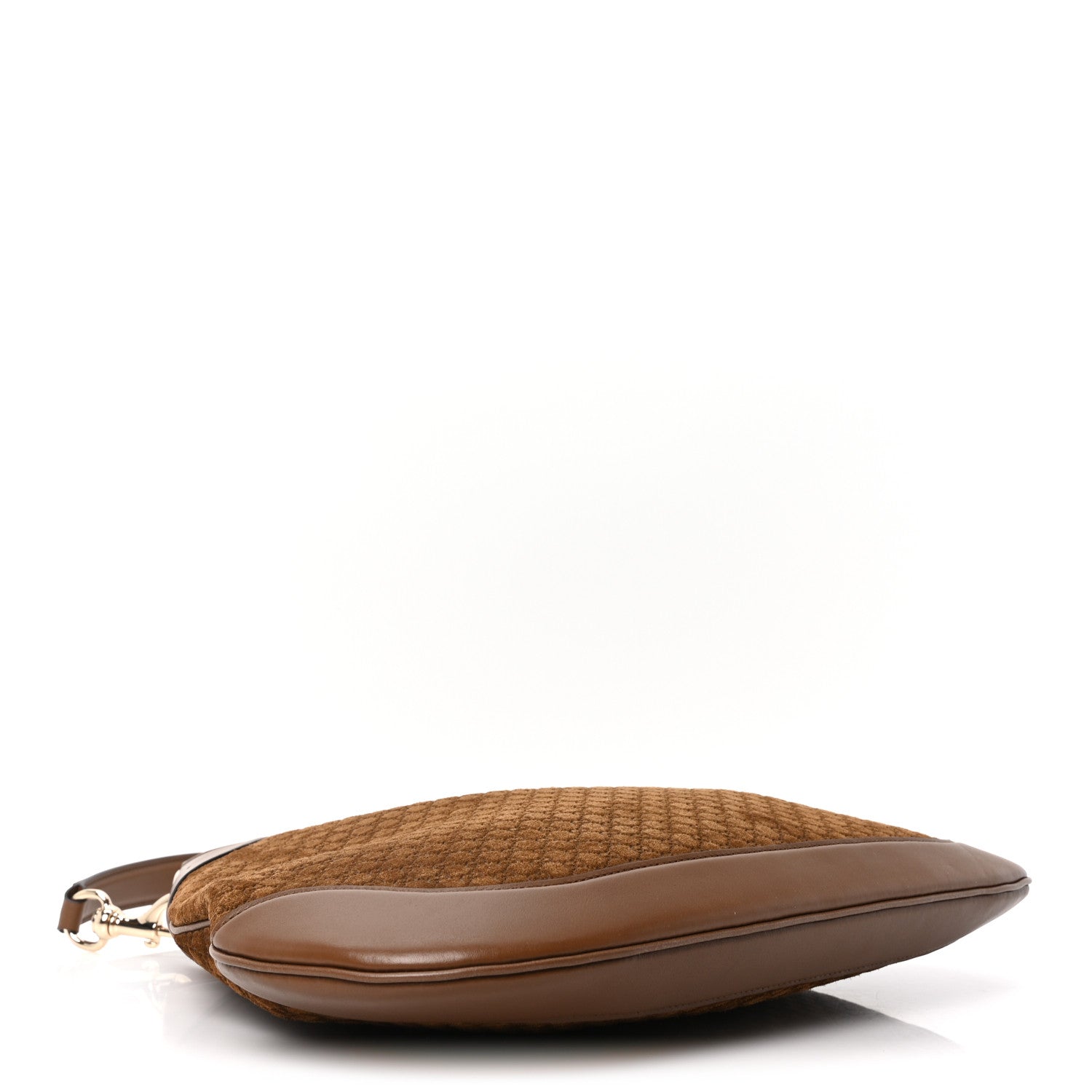 Suede Micro GG Medium B Shoulder Bag Brown