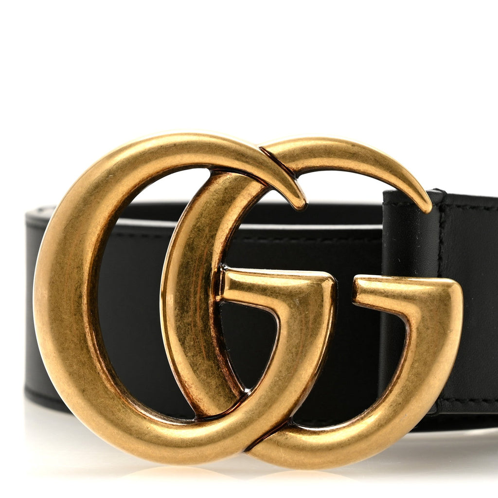 Calfskin Double G 40mm Belt 80 32 Black
