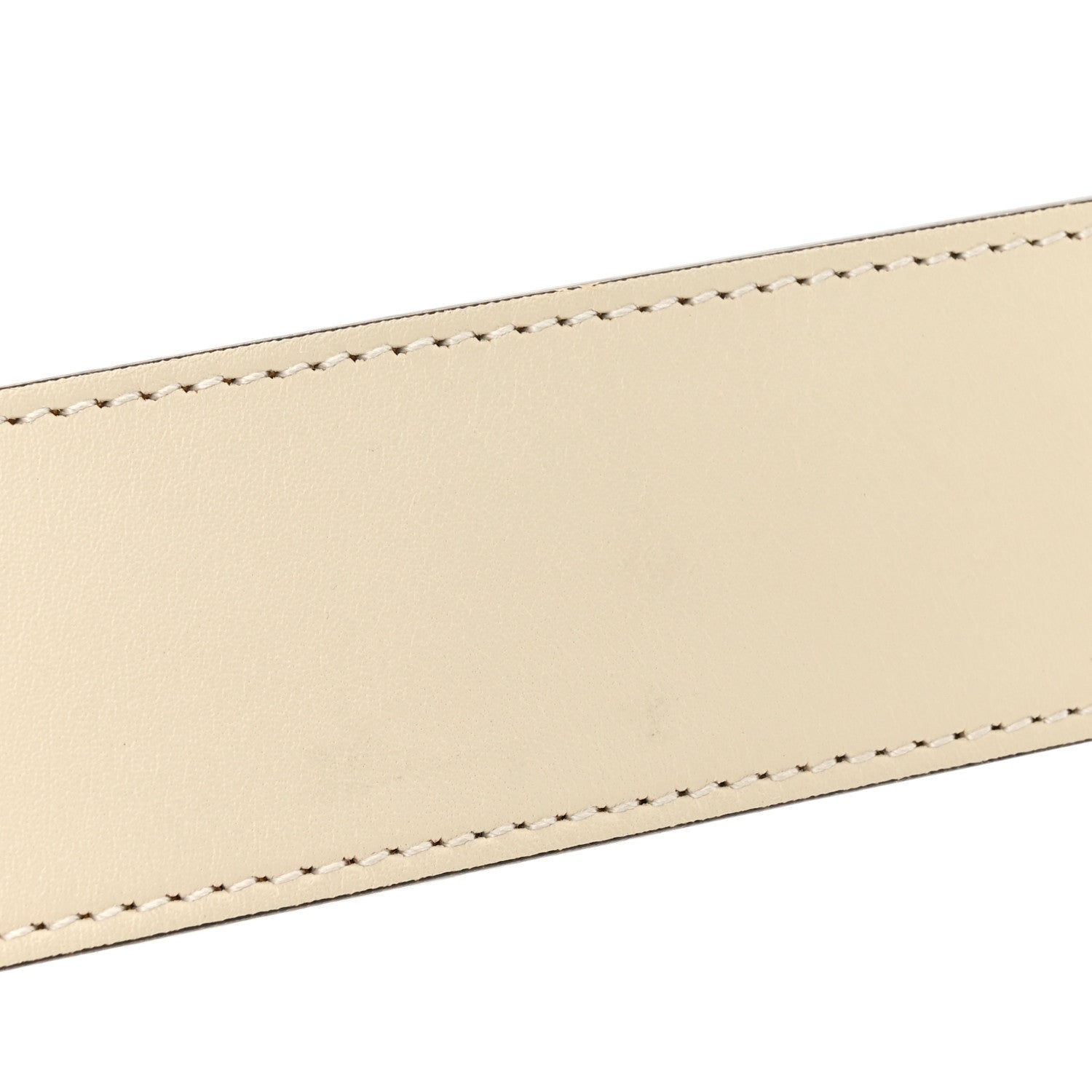 Calfskin Double G 40mm Belt 80 32 Mystic White