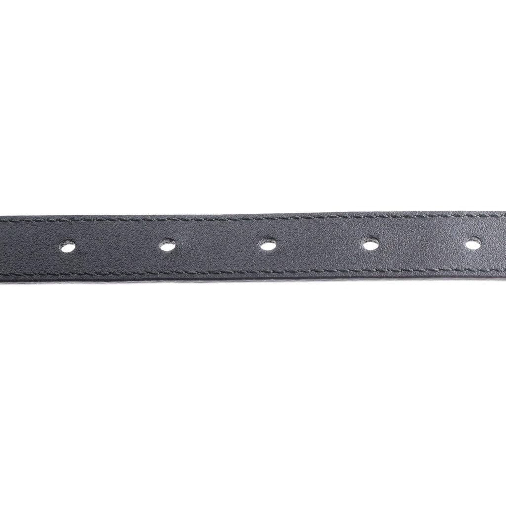Calfskin Double G 20mm Belt 75 30 Black
