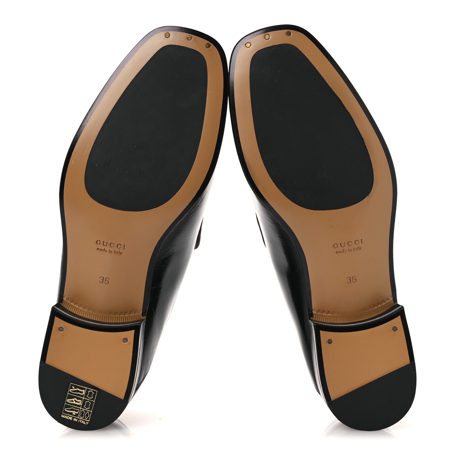 Goatskin Womens Horsebit Mid-Heel Loafers 36 Black