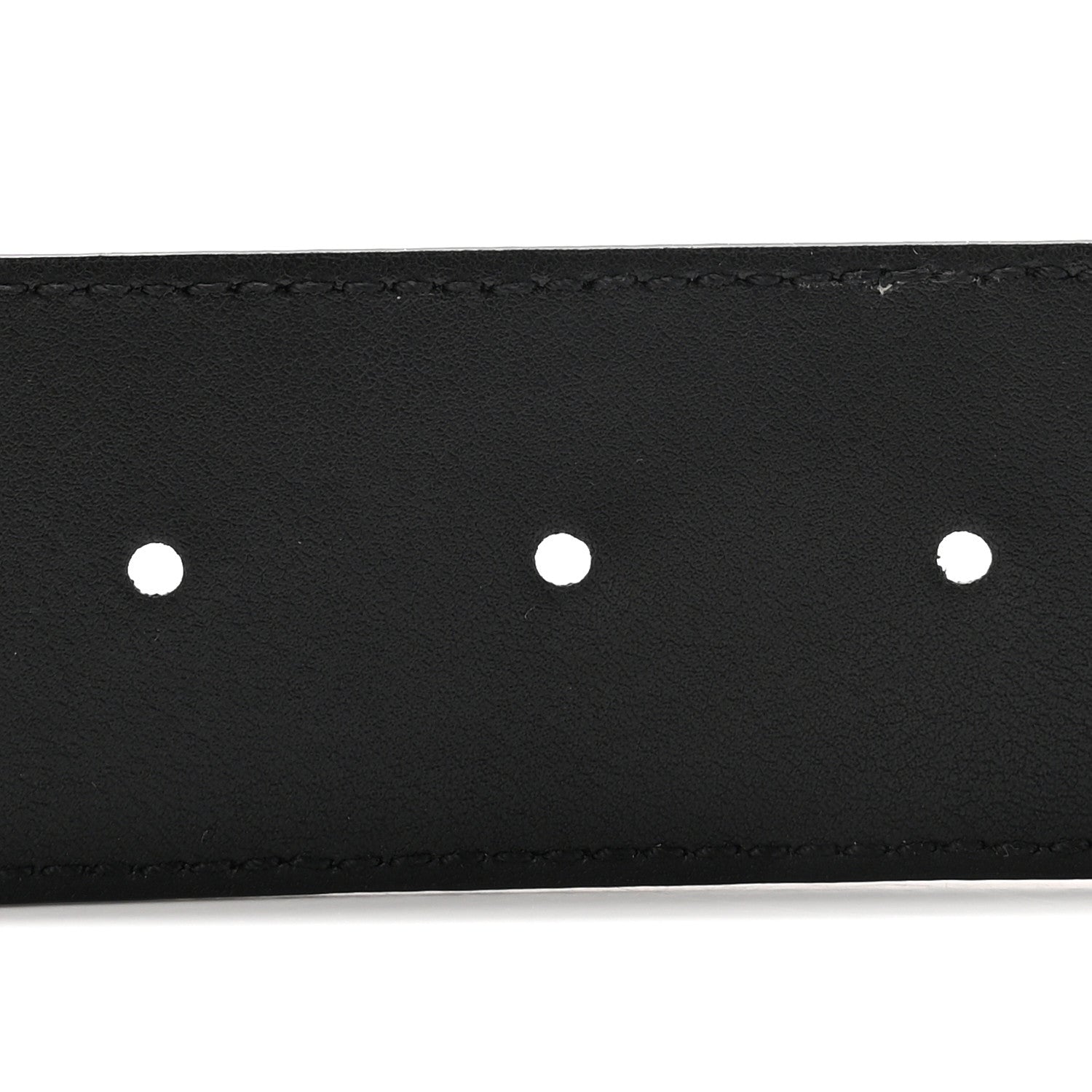Textured Calfskin Double G 40mm Belt 75 30 Black