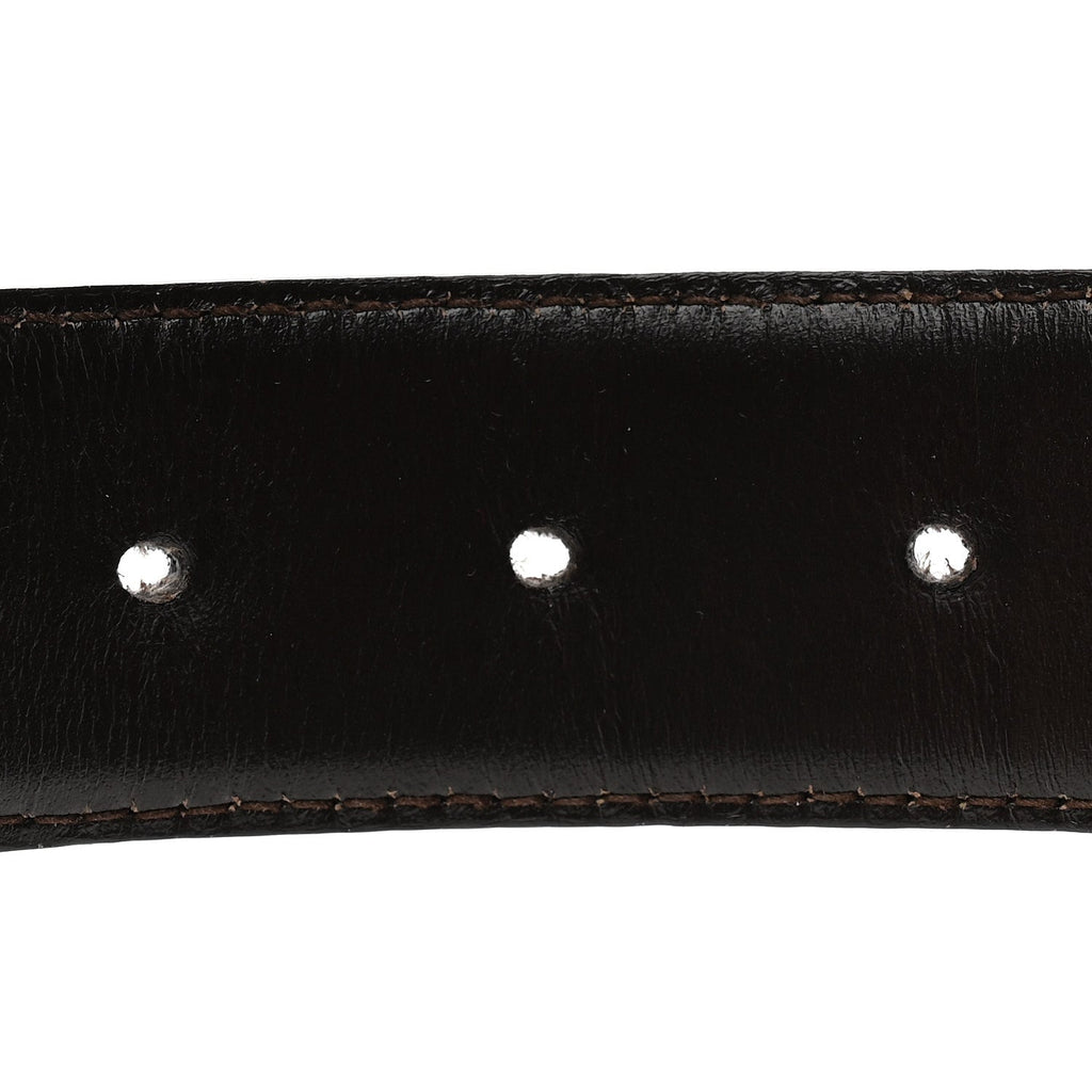 Calfskin G Logo Belt 80 32 Black