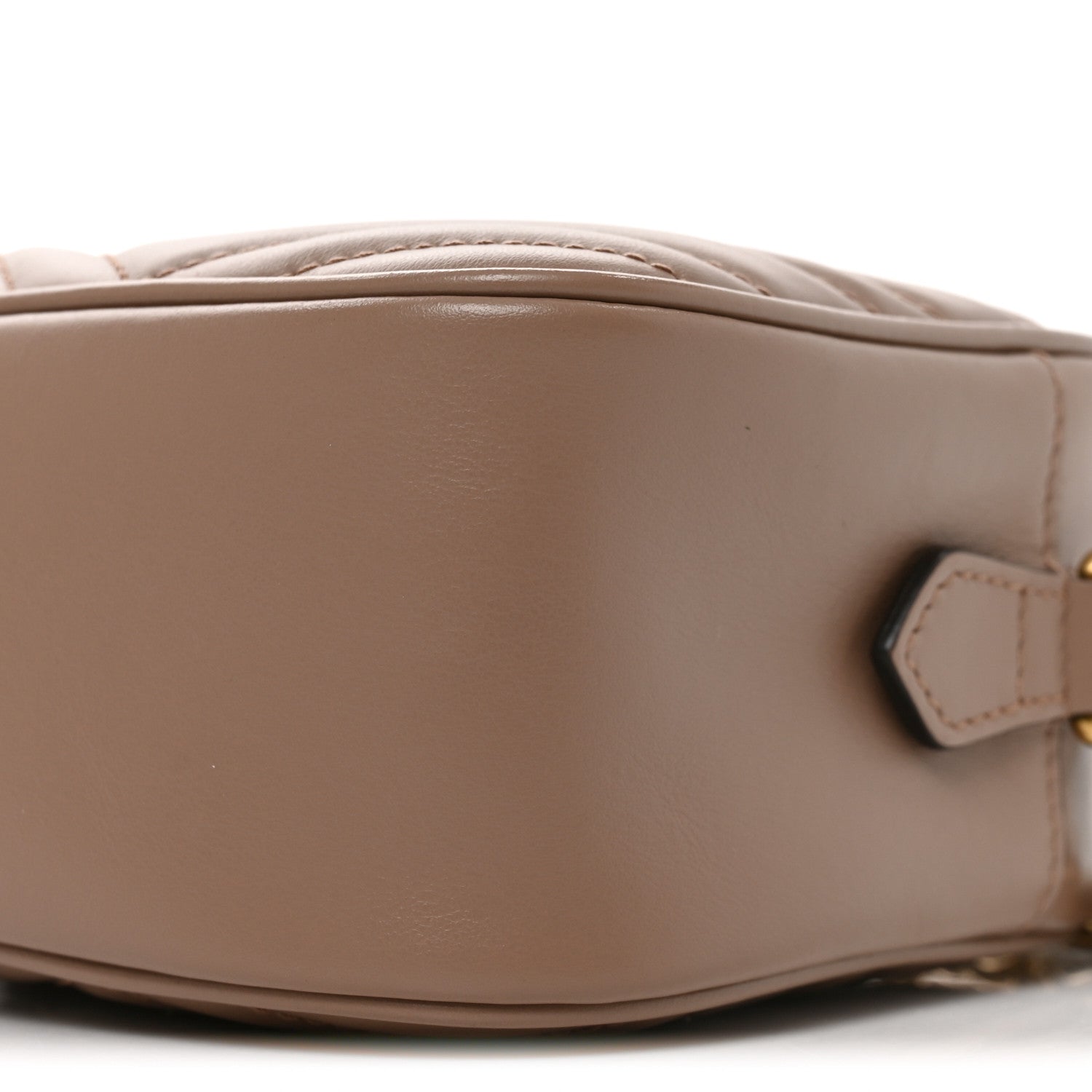 Calfskin Matelasse Small GG Marmont Chain Shoulder Bag Porcelain Rose
