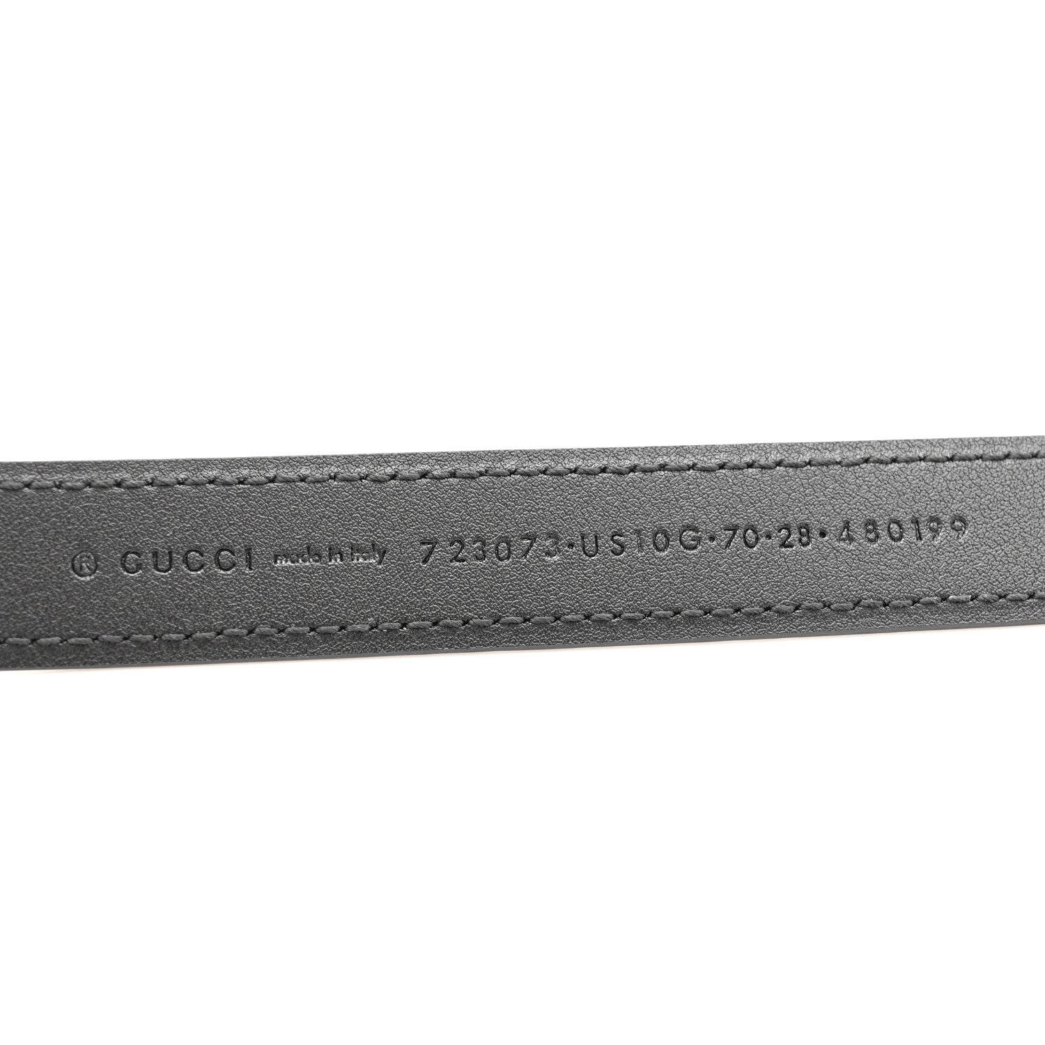 Ciny Lux Calfskin Blondie 20mm Belt 70 28 Black