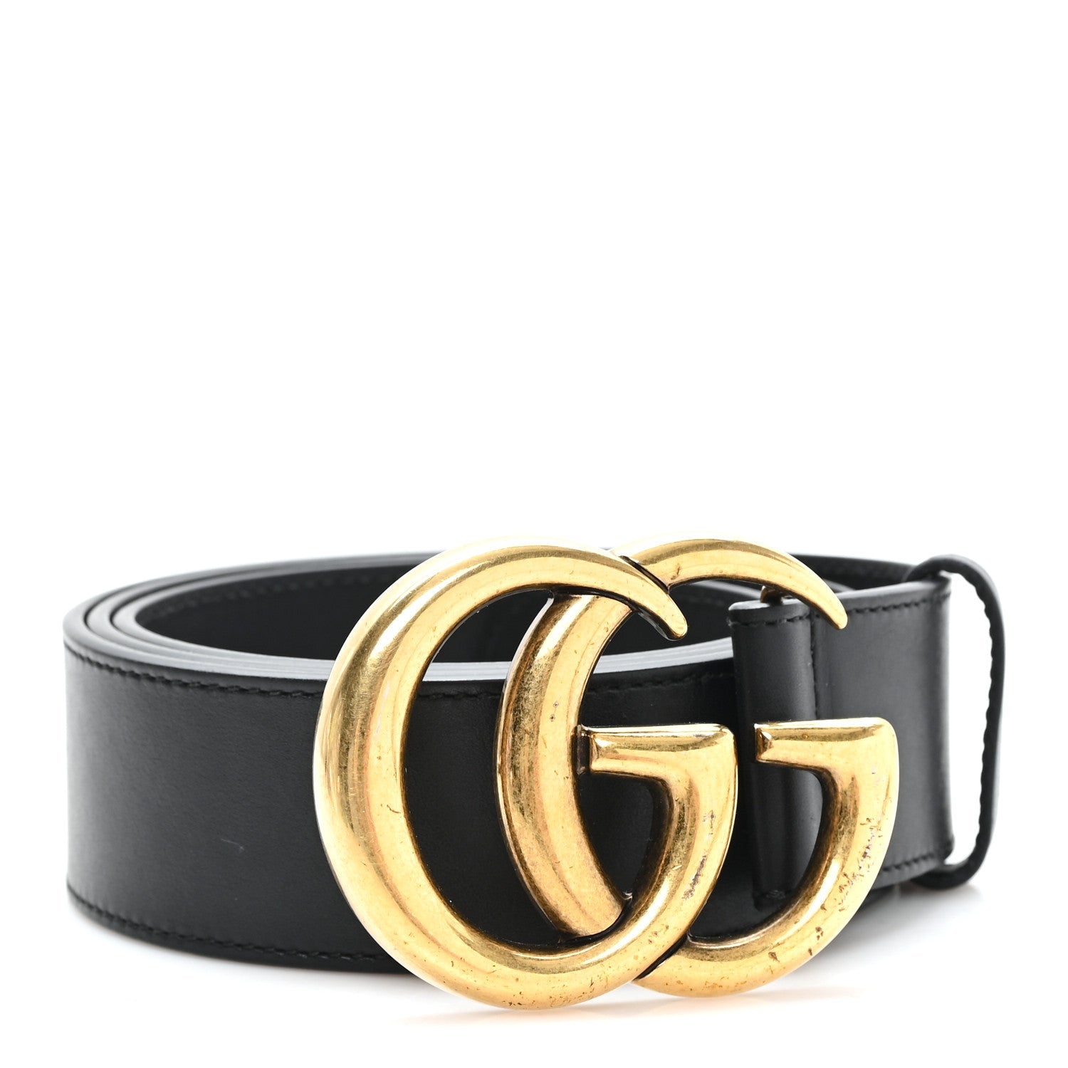 Calfskin Double G 40mm Belt 95 38 Black