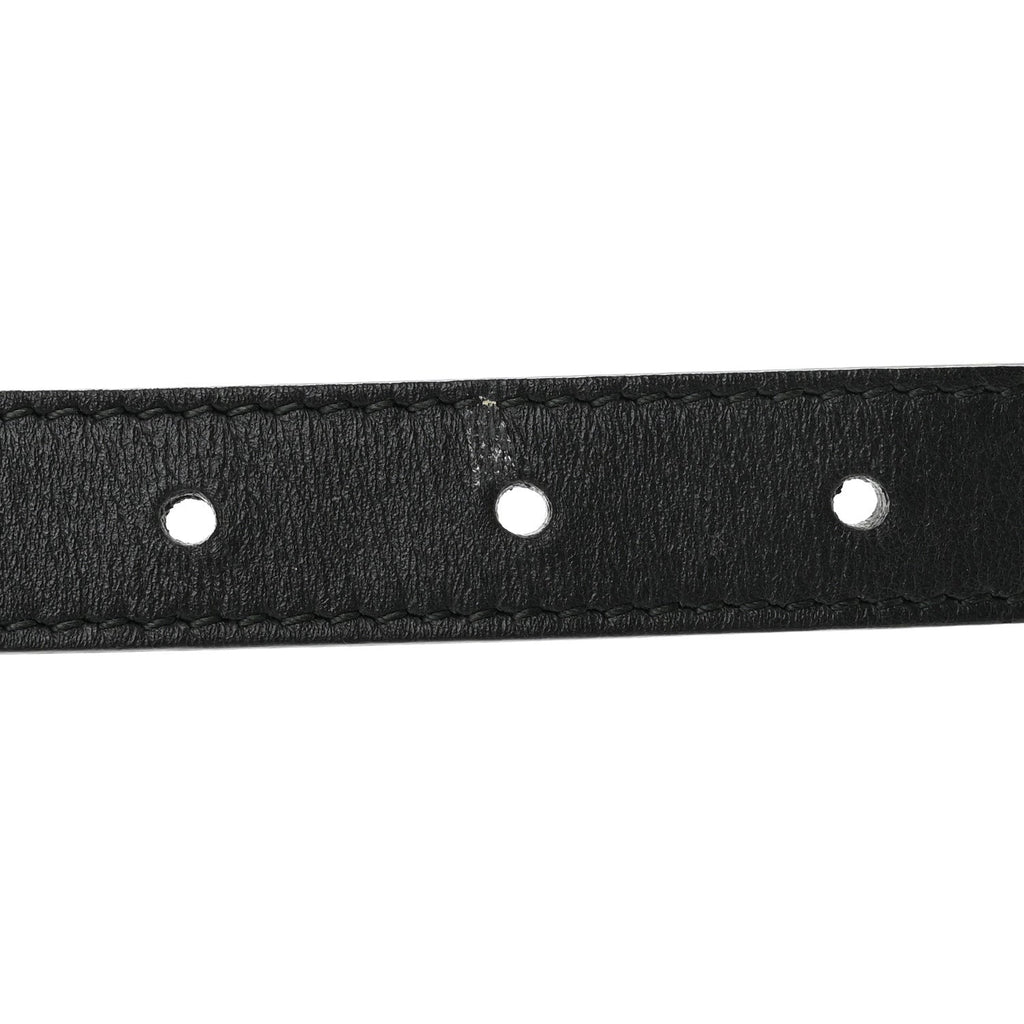 Calfskin Double G 20mm Belt 70 28 Black