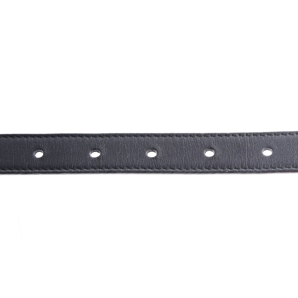 Calfskin Double G 20mm Belt 75 30 Black