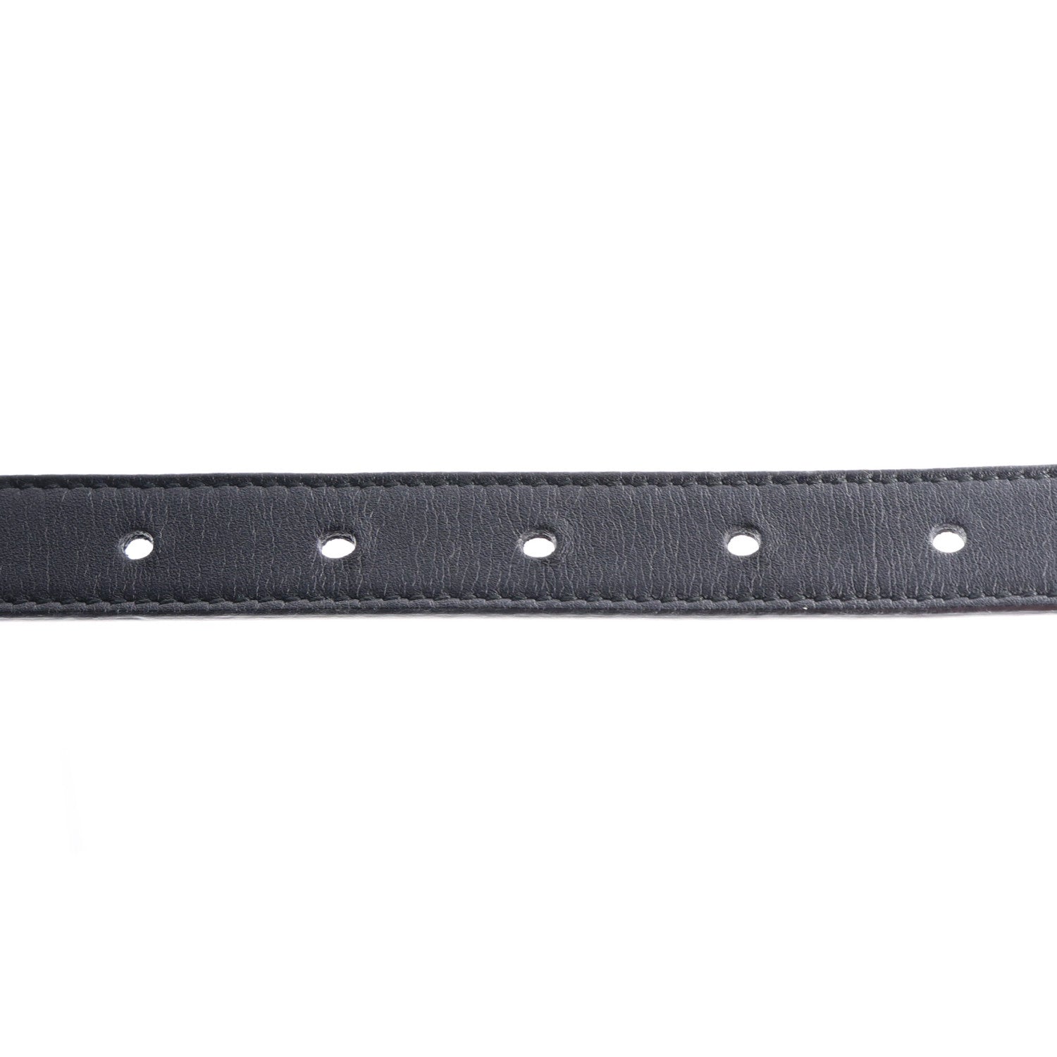 Calfskin Double G 20mm Belt 75 30 Black