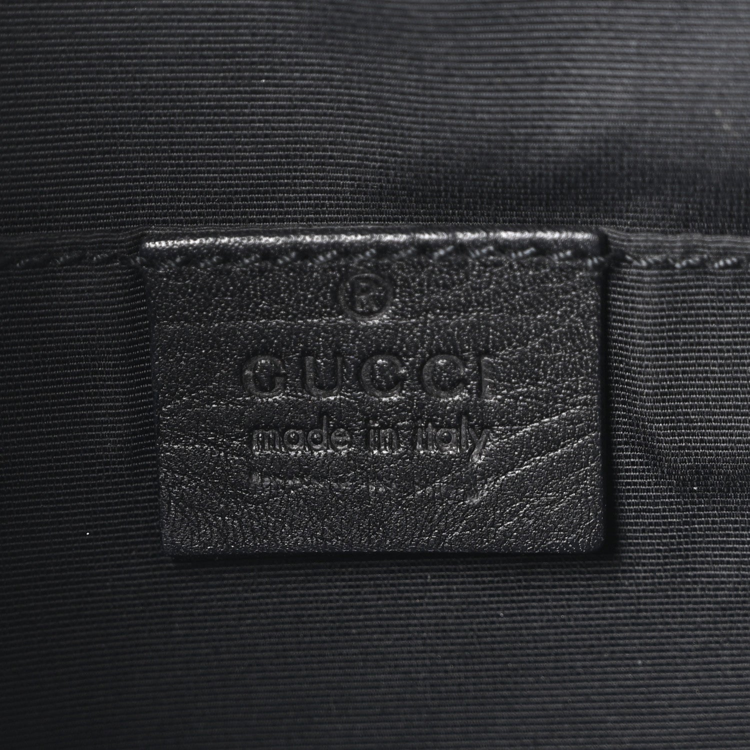 Denim Monogram Pochette Black