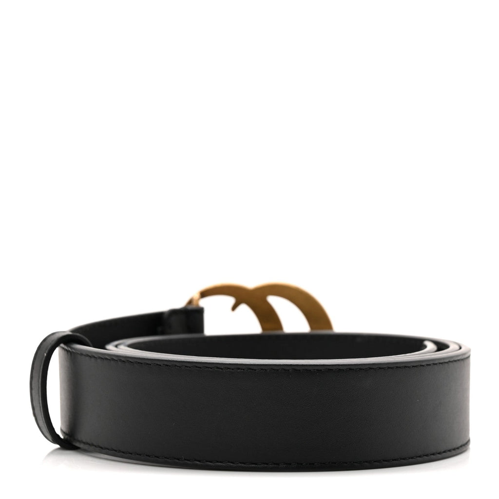 Calfskin Double G 30mm Belt 85 34 Black