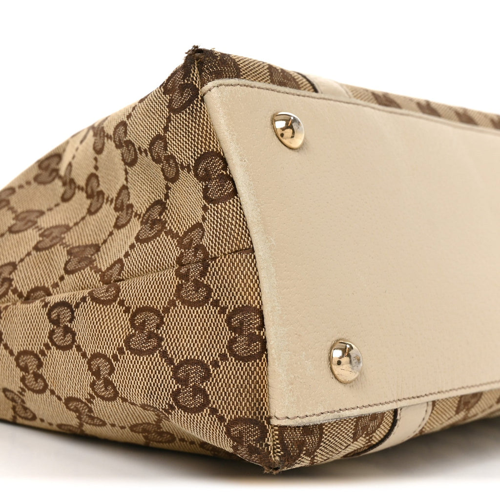 Monogram Medium Abbey Tote Off White