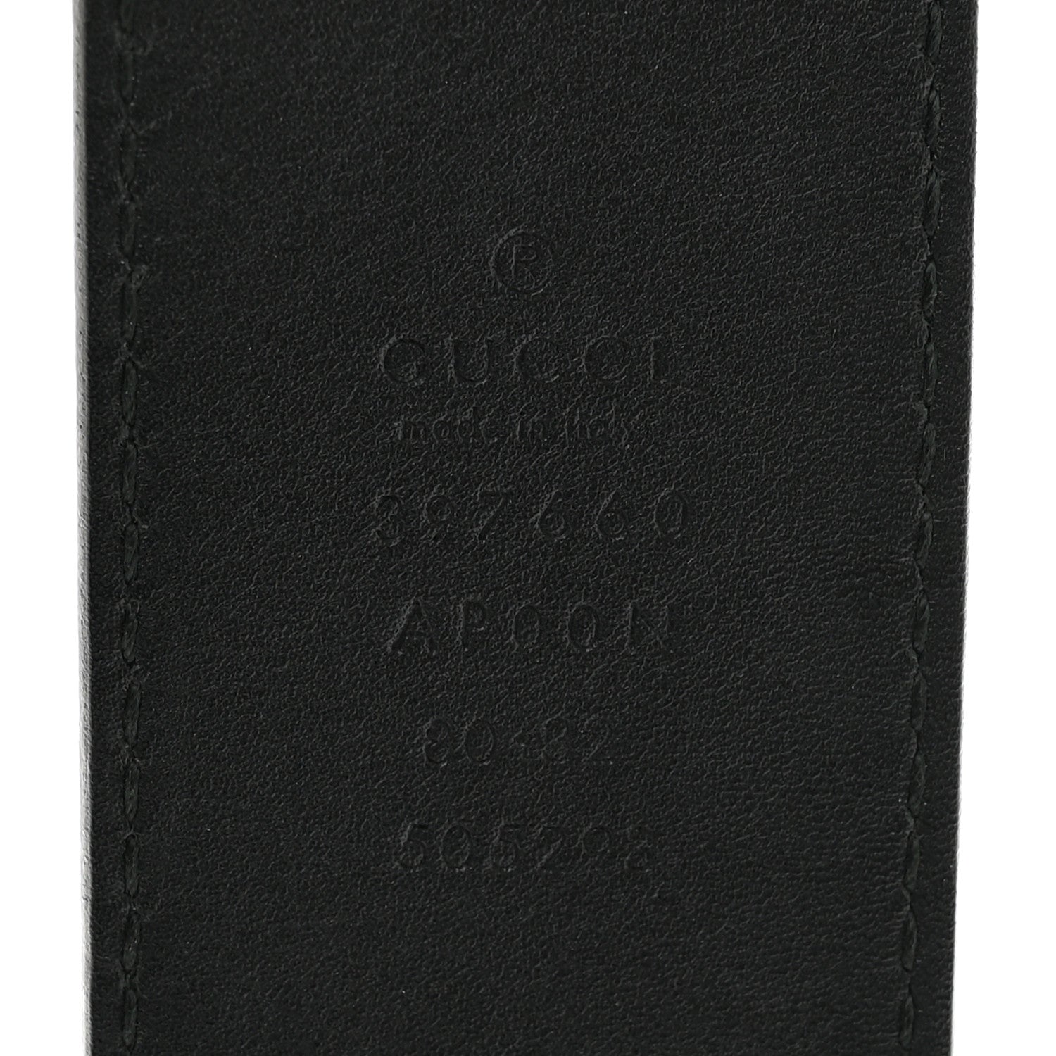 Calfskin Double G 40mm Belt 80 32 Black