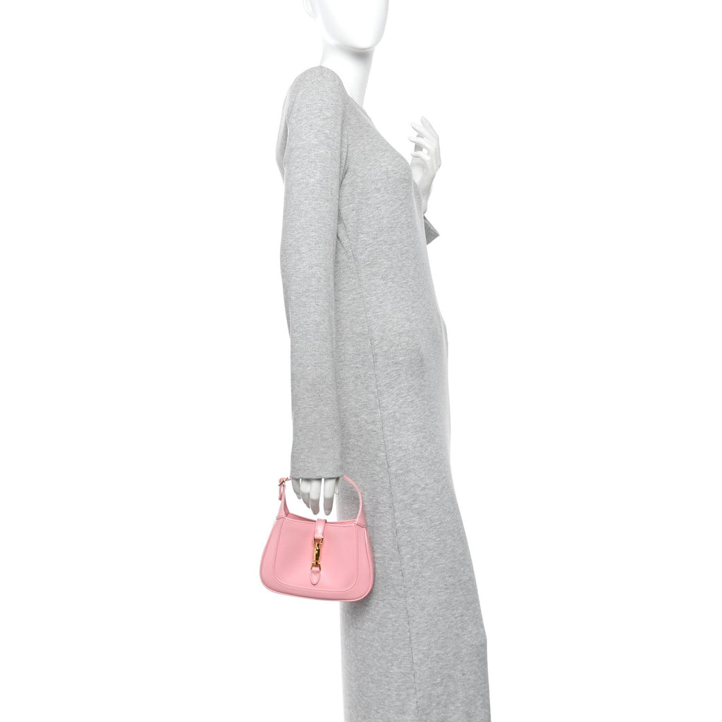 Boarded Dyana Lux Calfskin Mini Jackie 1961 Hobo Wild Rose