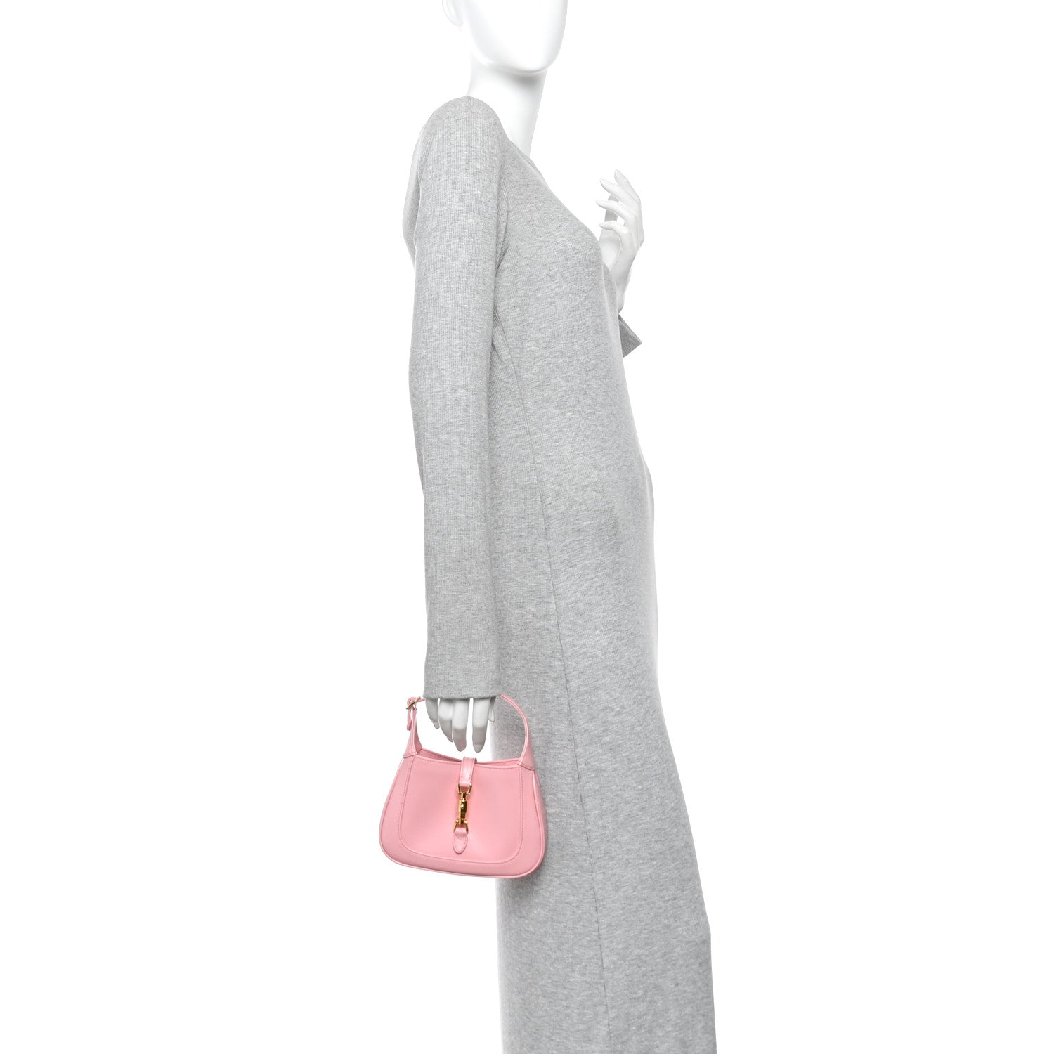 Boarded Dyana Lux Calfskin Mini Jackie 1961 Hobo Wild Rose