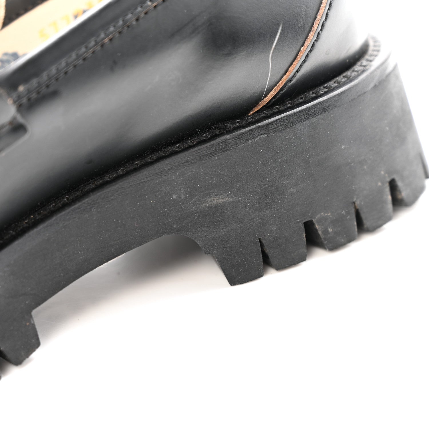 Cordovan Lux Womens Harald Horsebit 25mm Platform Loafers 40 Black 37.5 Black