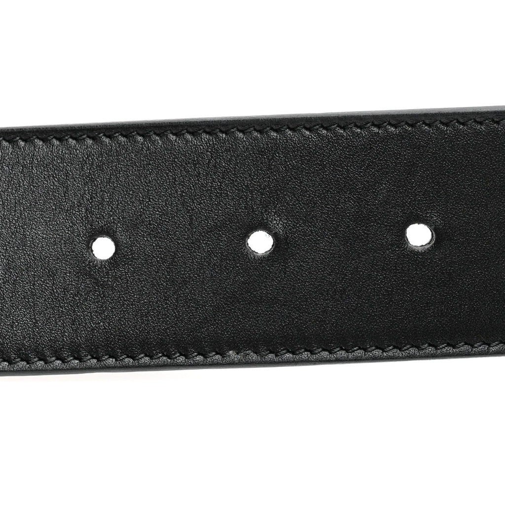 Calfskin Double G 40mm Belt 75 30 Black