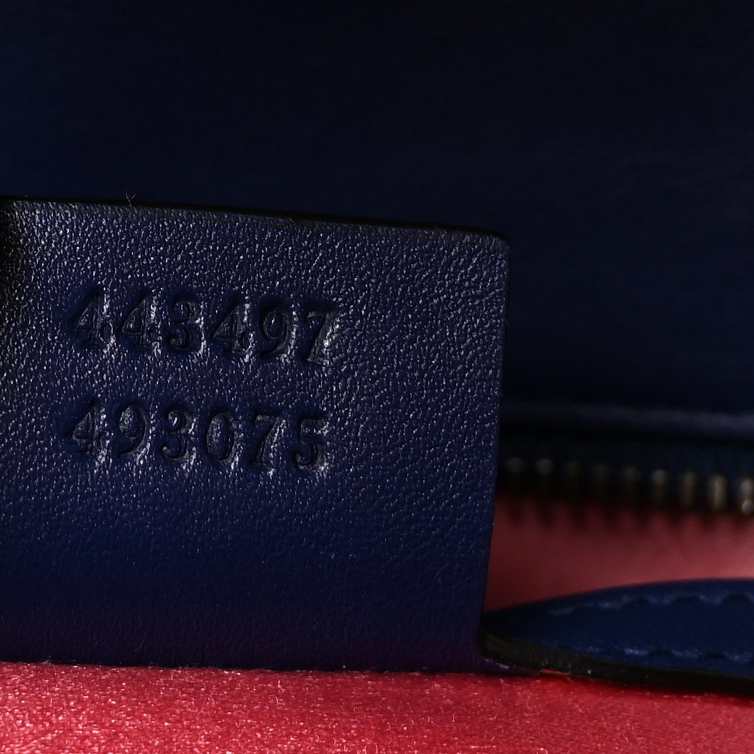 Velvet Matelasse Small GG Marmont Shoulder Bag Cobalt Blue