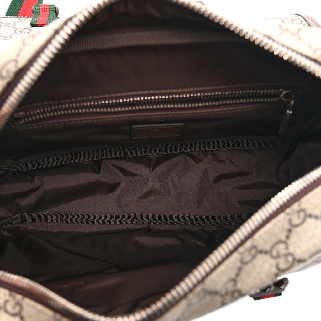 GG Supreme Small Messenger Bag Beige Ebony