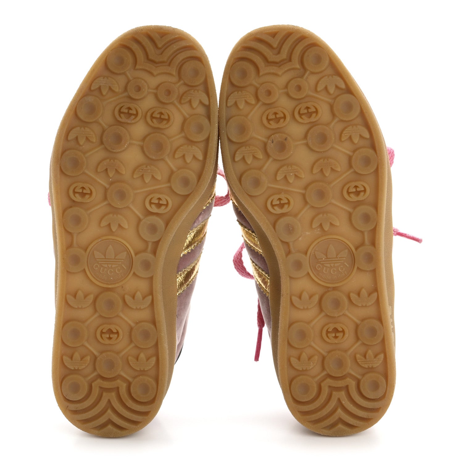 X ADIDAS Softy Velvet Suede Madeira Demetra Womens Gazelle Sneakers 4.5 Pink Gold