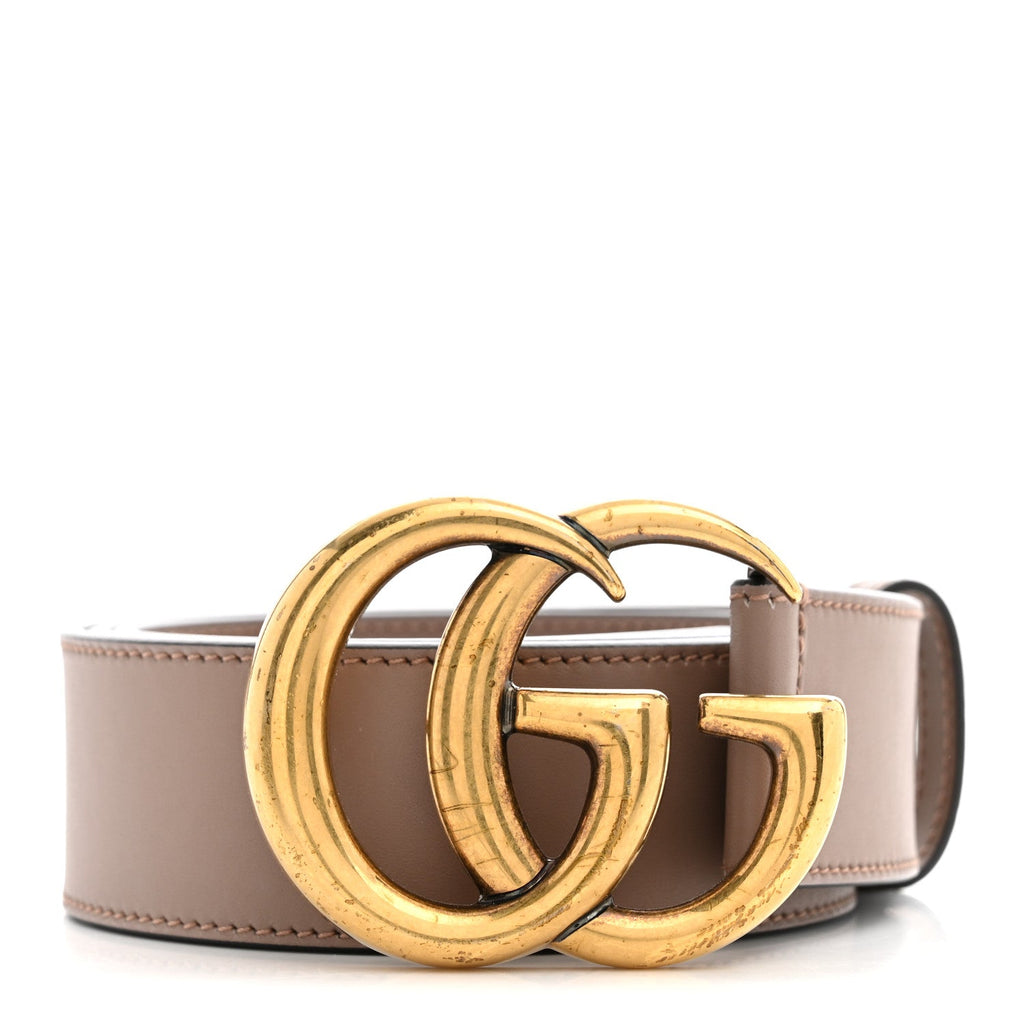 Calfskin Double G 40mm Belt 90 36 Porcelain Rose