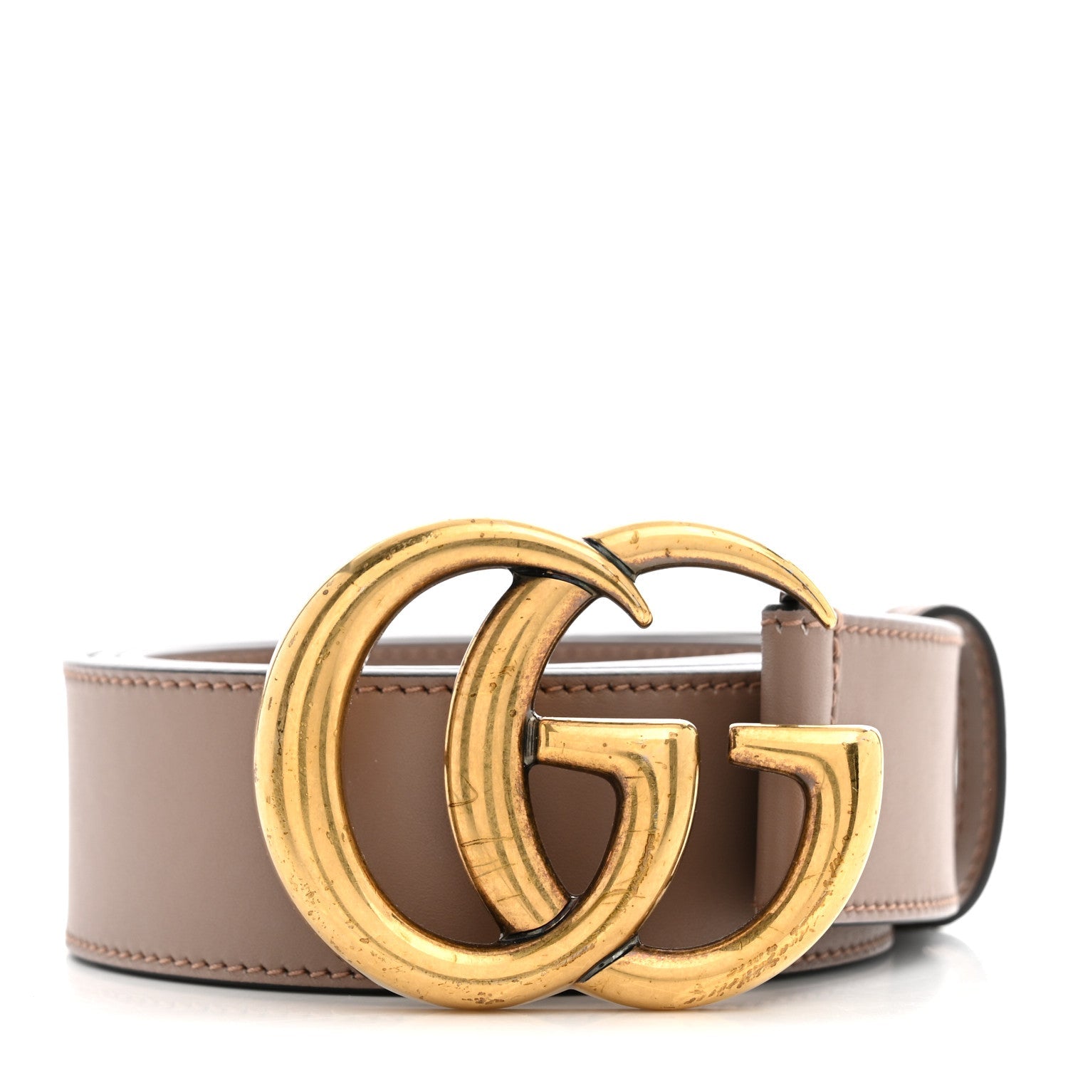 Calfskin Double G 40mm Belt 90 36 Porcelain Rose