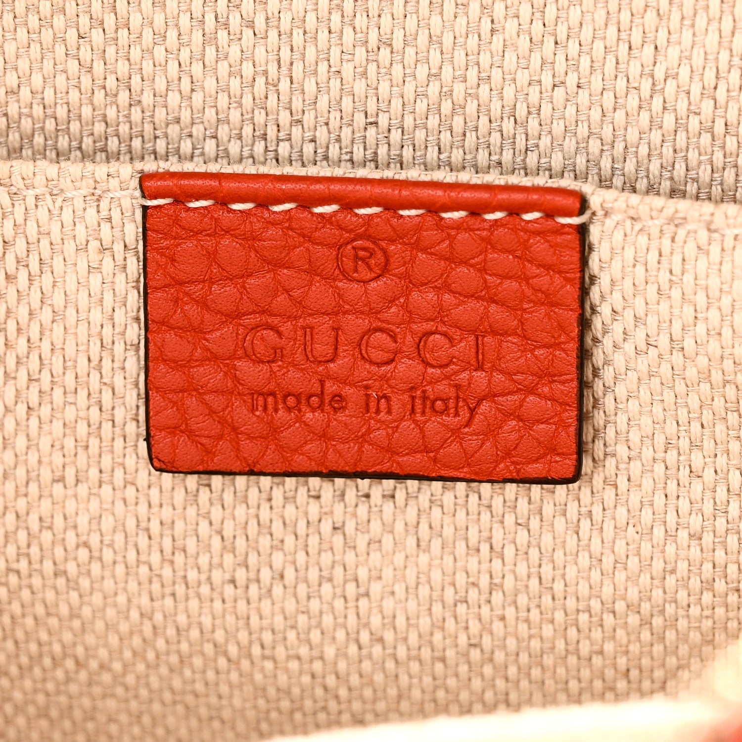 Pebbled Calfskin Small Soho Disco Bag Sun Orange