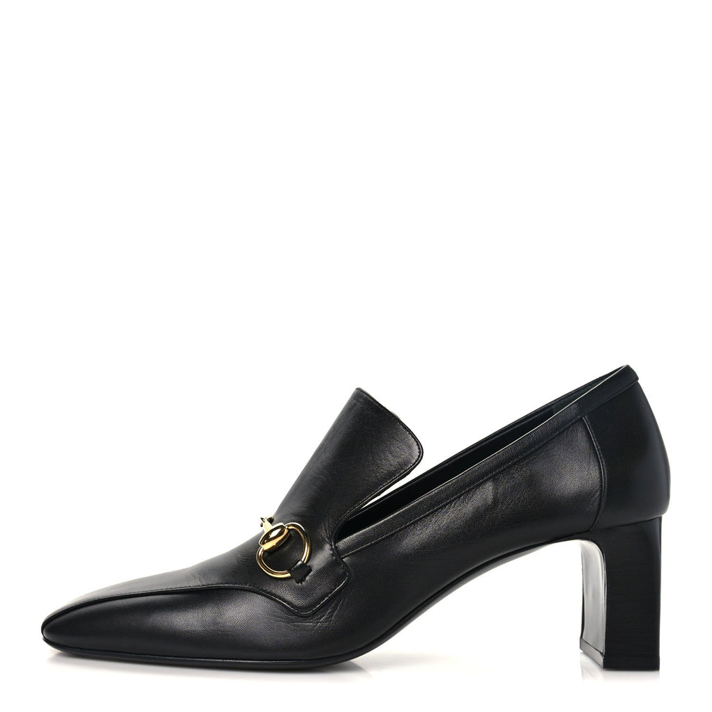 Malaga Kid Horsebit 75mm Pumps 39 Black