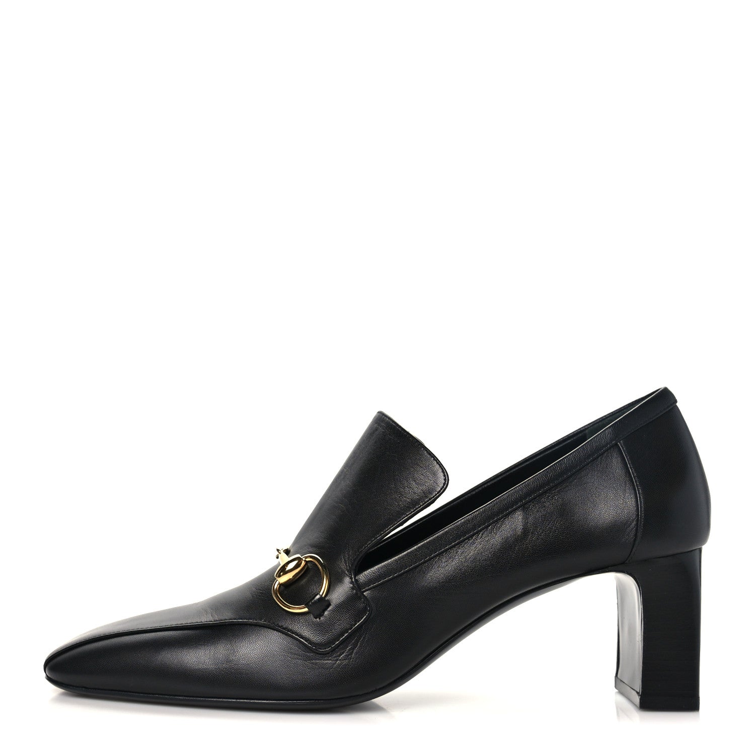 Malaga Kid Horsebit 75mm Pumps 39 Black