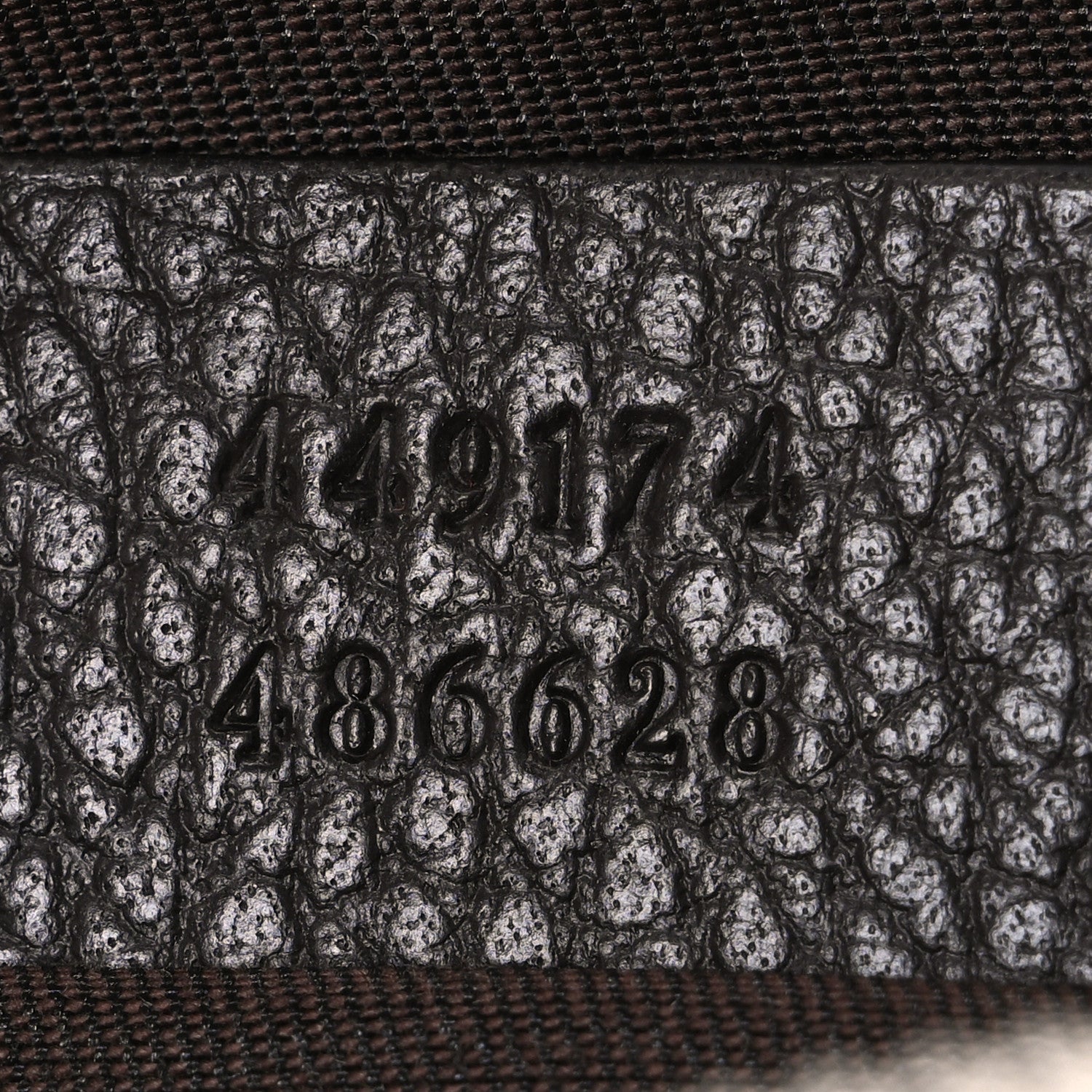 Monogram Belt Bag Dark Brown