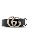 Textured Calfskin Double G 40mm Belt 95 38 Black 95 38 Black