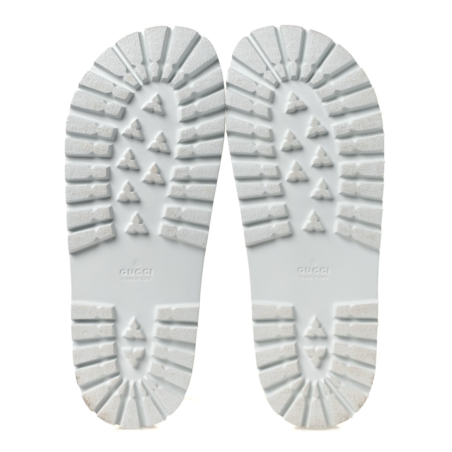 Rubber Web Mens Lug Sole Slide Sandals Great 10 White Green Red