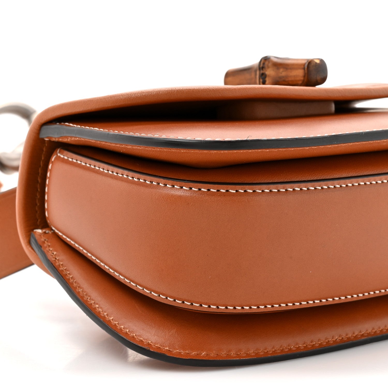 Calfskin Bamboo Mini 1947 Belt Bag 80 30  Brown