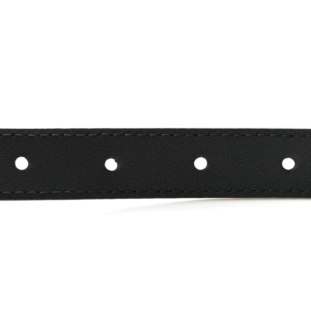 Calfskin Double G 20mm Belt 70 28 Black