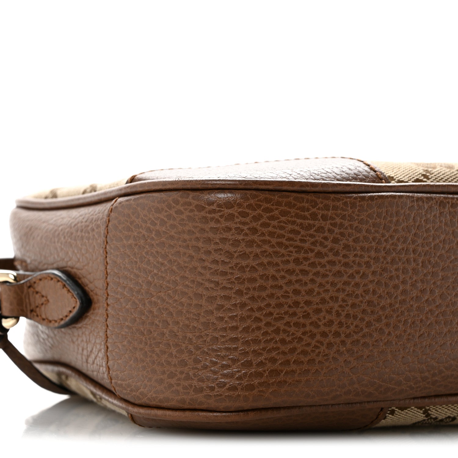 Monogram Mini Bree Messenger Bag Beige Tabacco