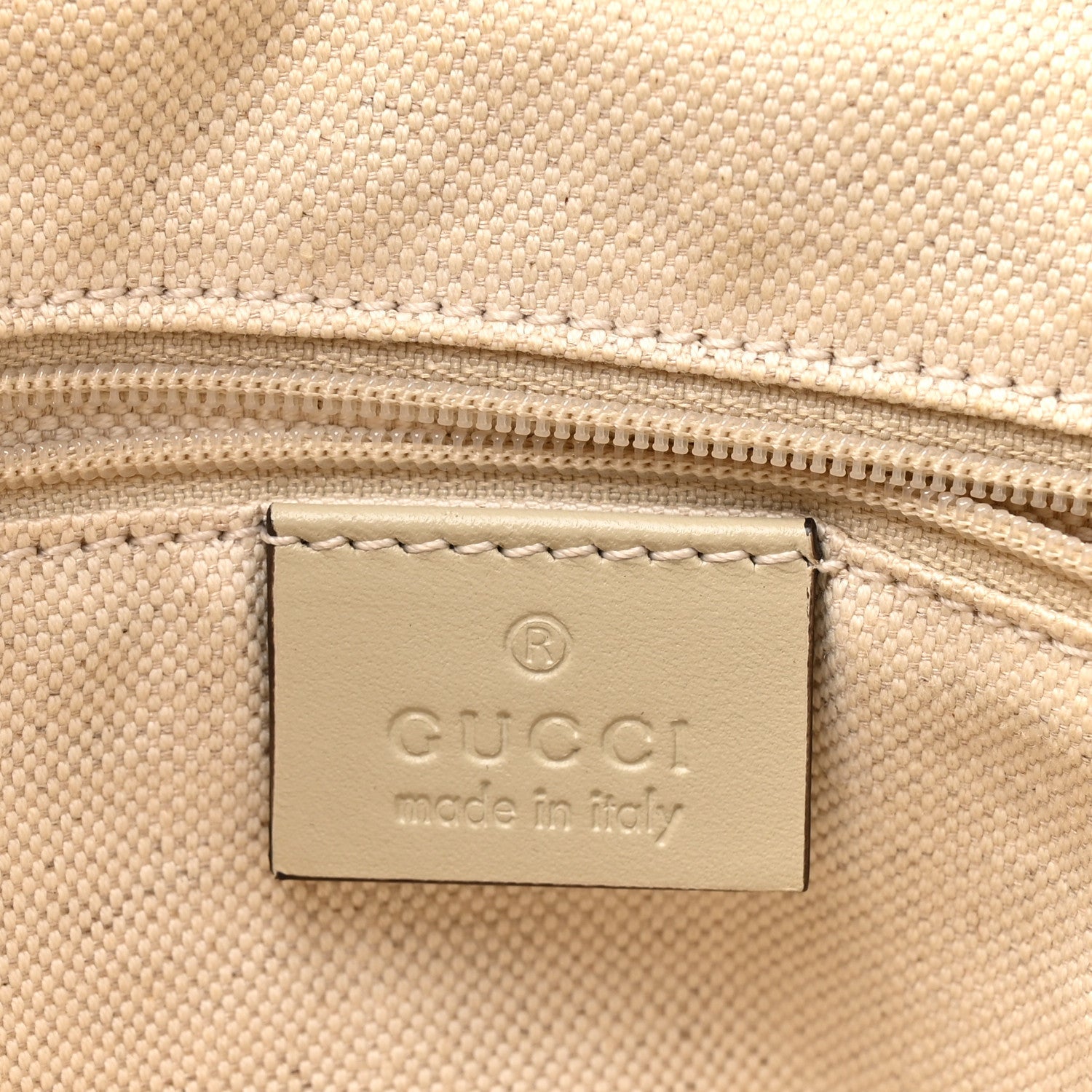 Monogram Margaux Calfskin Medium Sukey Top Handle Bag Beige Ebony Mystic White