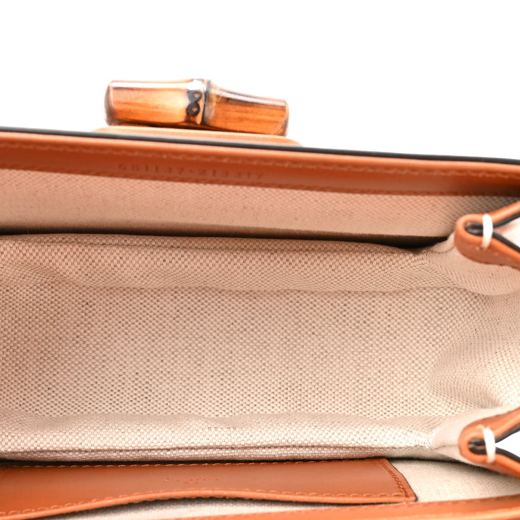 Calfskin Bamboo Mini 1947 Belt Bag 80 30  Brown
