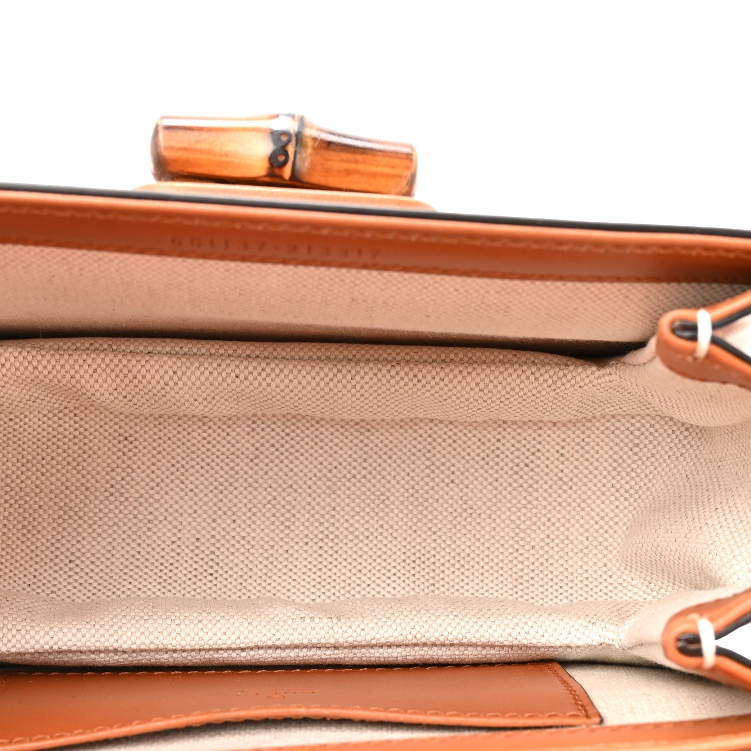 Calfskin Bamboo Mini 1947 Belt Bag 80 30  Brown