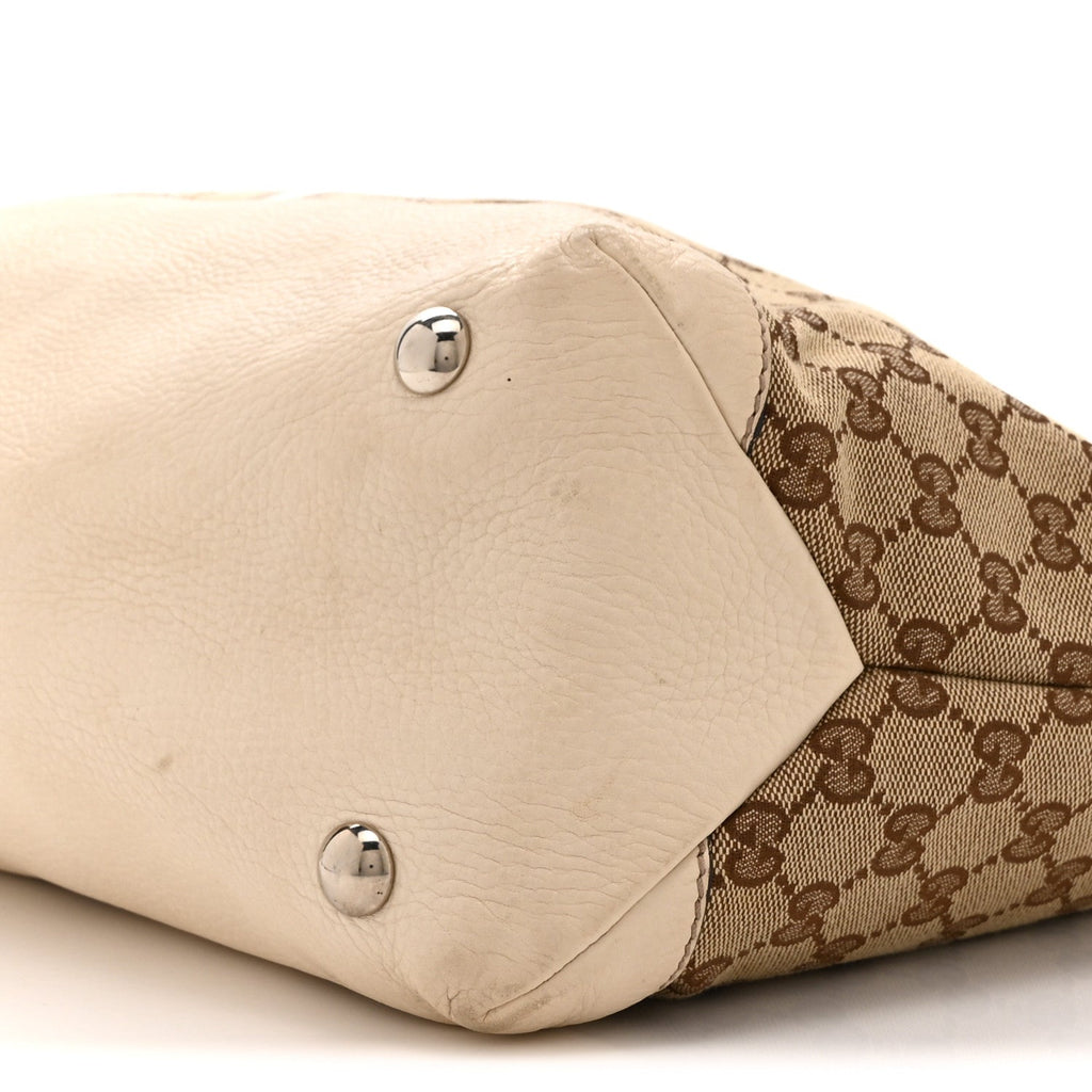 Monogram Web Sunset Tote Off White
