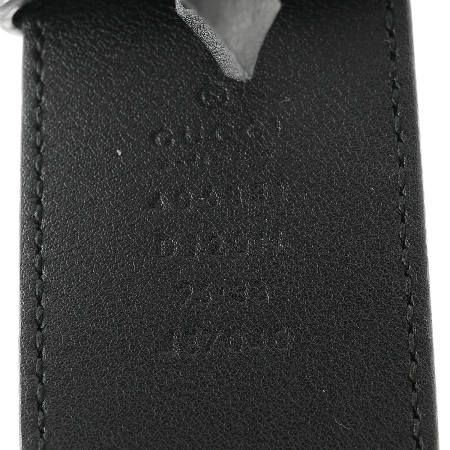 Textured Calfskin Double G 40mm Belt 95 38 Black