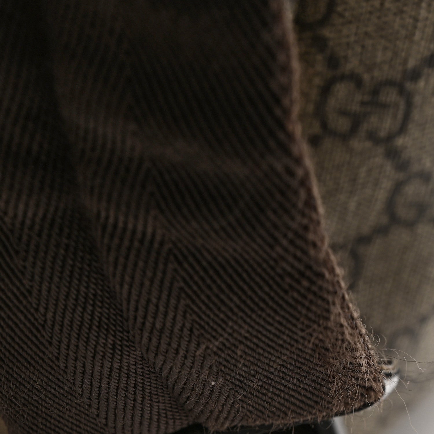 GG Supreme Monogram Margaux Calfskin Childrens Day Backpack Beige Ebony Cocoa Dark Chocolate