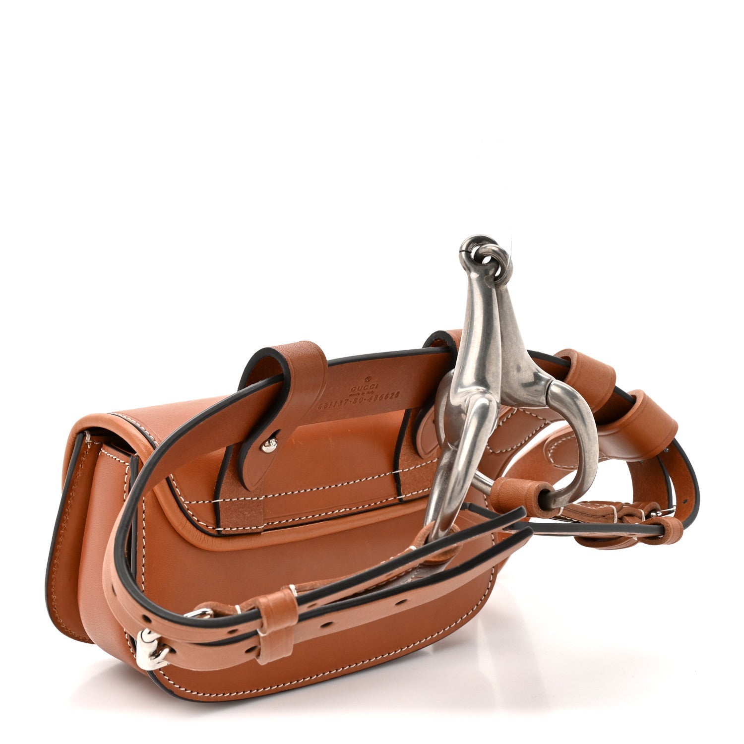 Calfskin Bamboo Mini 1947 Belt Bag 80 30  Brown