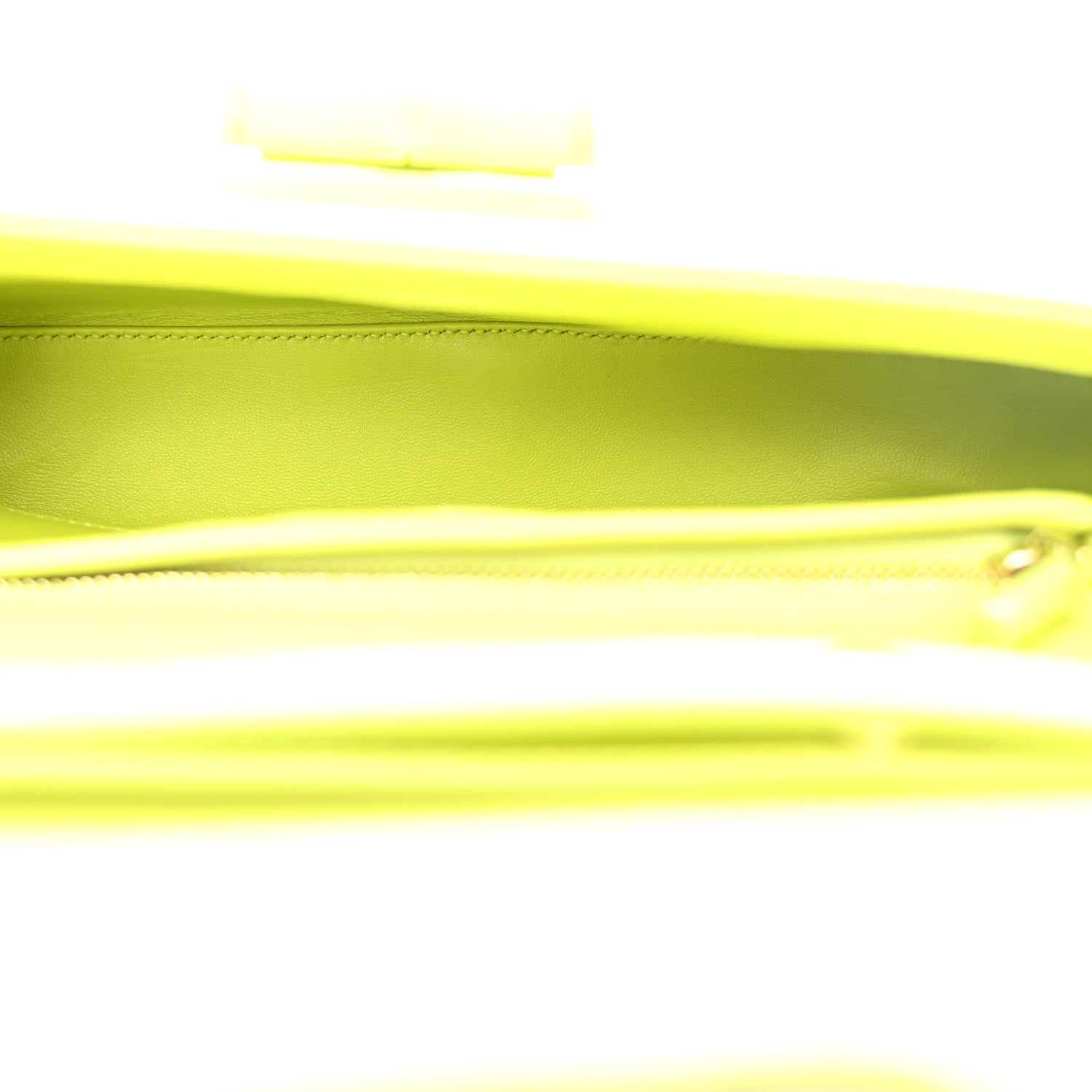 Calfskin Medium Bamboo Diva  Green