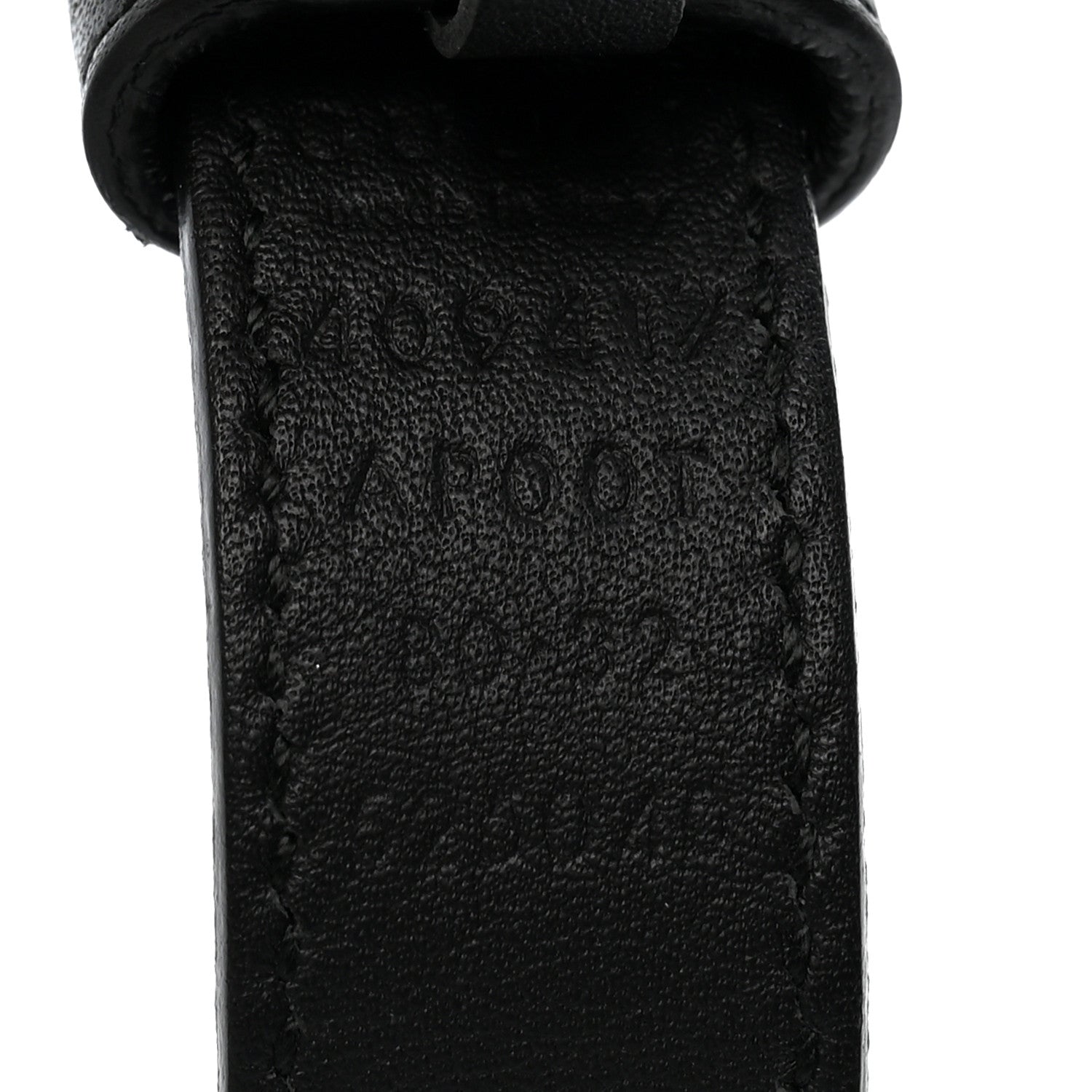 Calfskin Double G 20mm Belt 80 32 Black