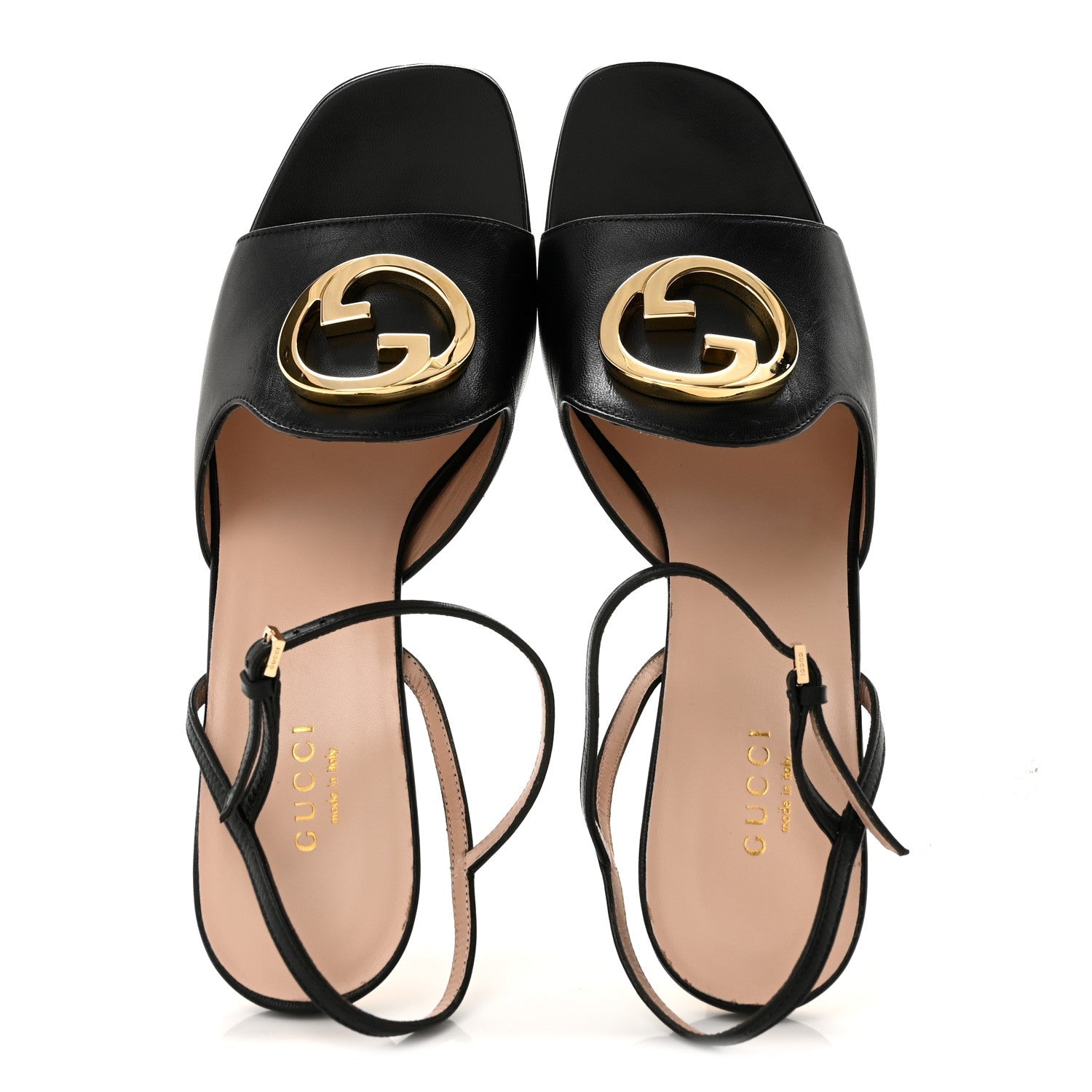 Malaga Kid Blondie 85mm Slingback Sandals 39.5 Black