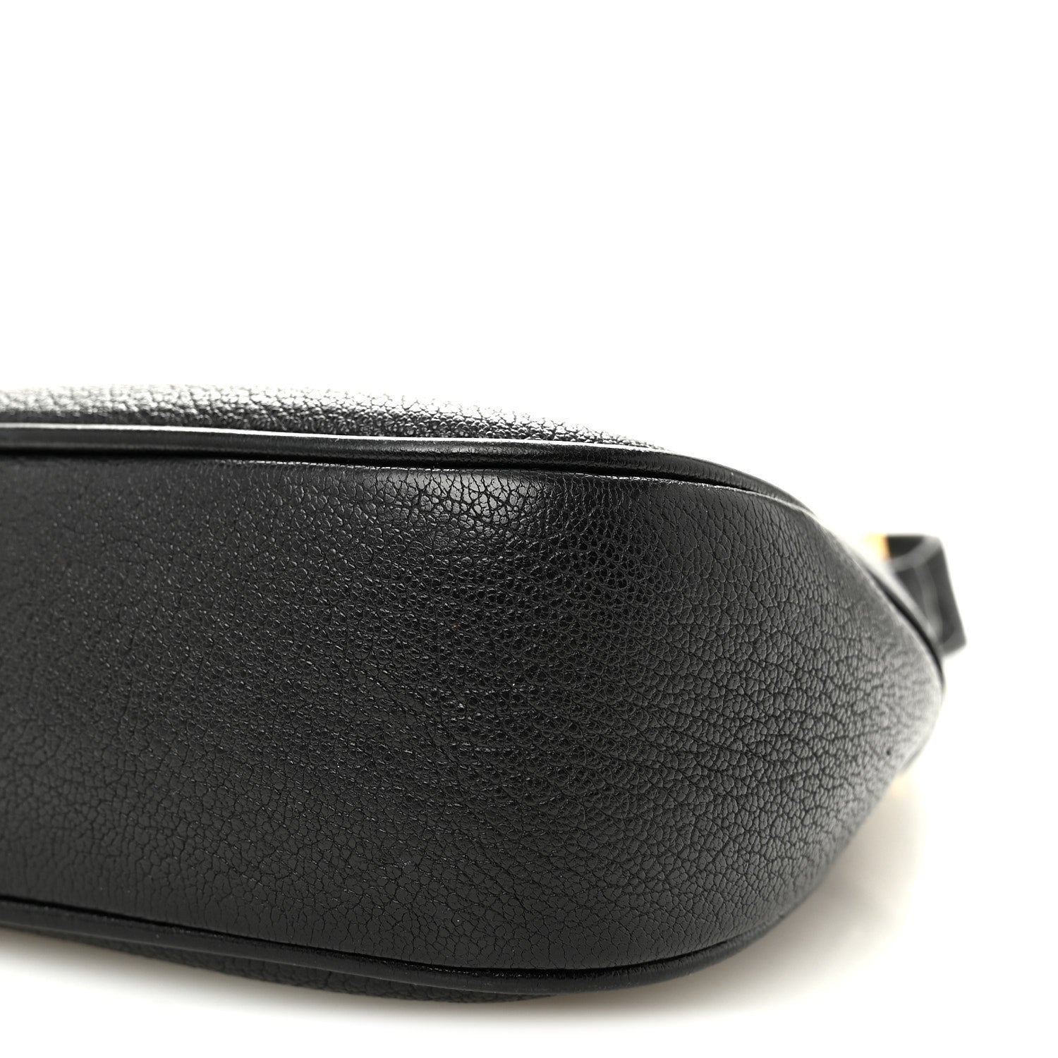 Goatskin Small Aphrodite Shoulder Bag Black