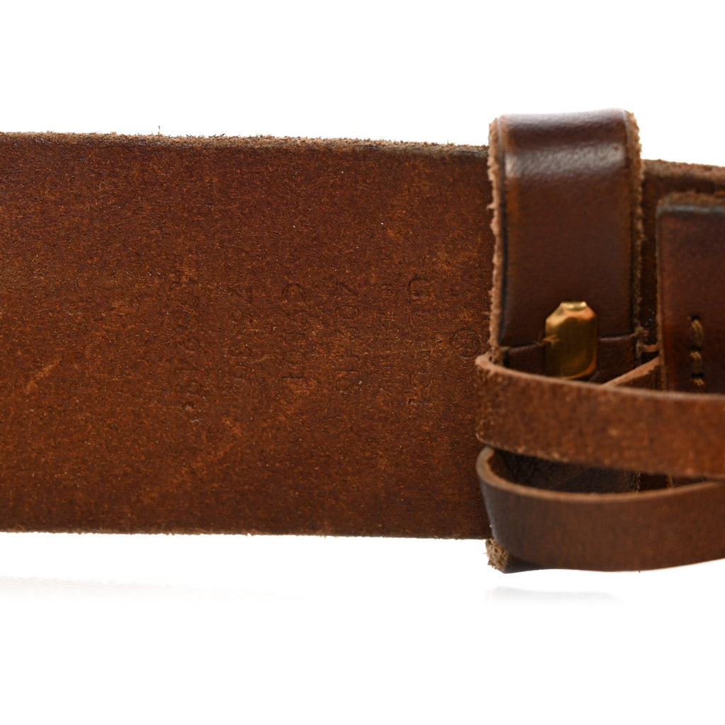 Faded Calfskin Double G 40mm Belt 75 30 Cuir